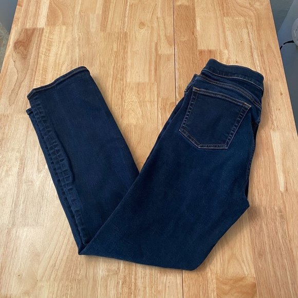J Crew Stretch Blue Jeans 27/29 - Picture 1 of 5